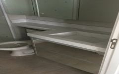 Tampo com Cuba de Pedra em Mármore Branco Moura