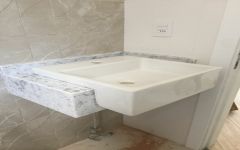 Tampo em Mármore Carrara Gióia