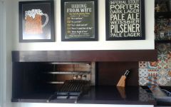 Churrasqueira em Granito Marrom Absoluto Natural