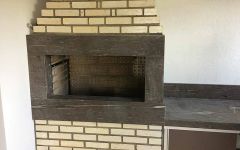 Churrasqueira em Granito Cygnus Escovado