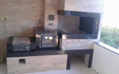 Churrasqueira em Granito Preto São Gabriel