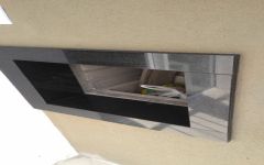 Boca de Churrasqueira em Granito Preto São Gabriel 45 Graus