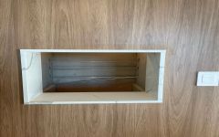 Churrasqueira em quartzo Calacatta