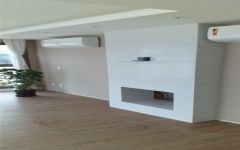 Lareira Revestida em Nanomarmoglass