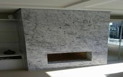 Lareira em Mármore Carrara Gioia