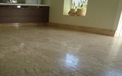 Piso em Mármore Travertino Nacional